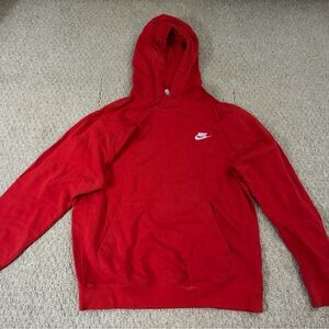 Red Nike Hoodie
